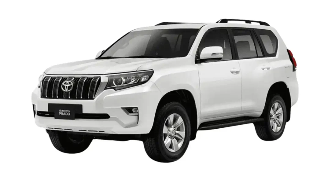 Rent a Toyota Prado in lahore from Royals car rentals at affordable prices