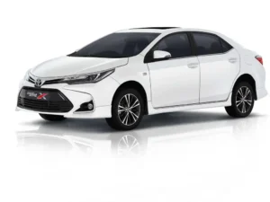 rent a toyota corolla car in Lahore at affordable prices from Royals cars rental