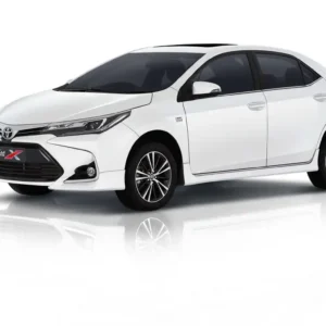 rent a toyota corolla car in Lahore at affordable prices from Royals cars rental