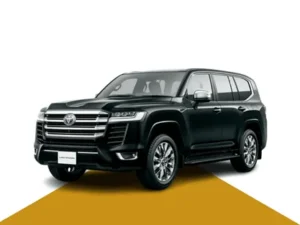 Toyota Land Cruiser V8 for rent a car lahore with driver for VVIP luxury travel.